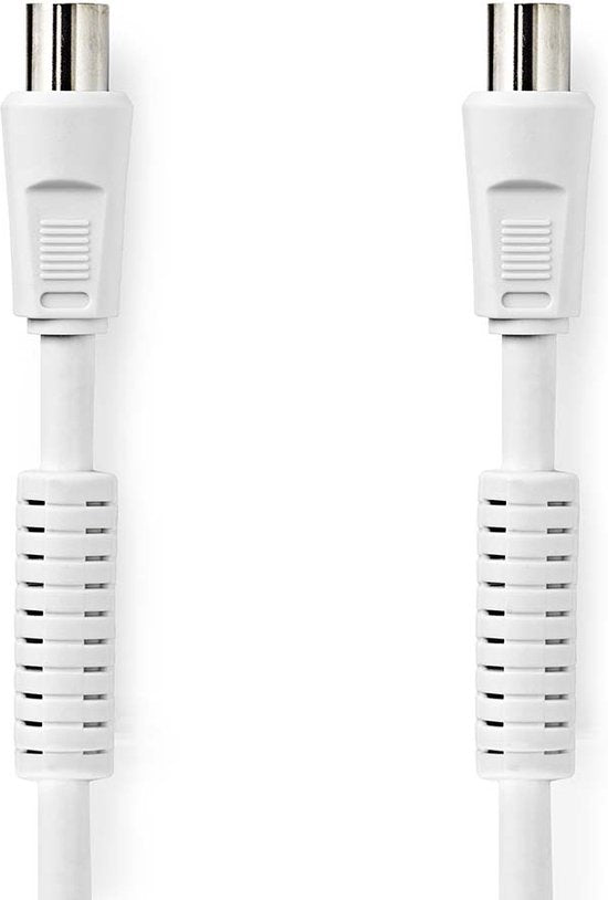 Coaxkabel 120 dB | IEC (Coax) Male - IEC (Coax) Female | 1,5 m | Wit - afbeelding 3