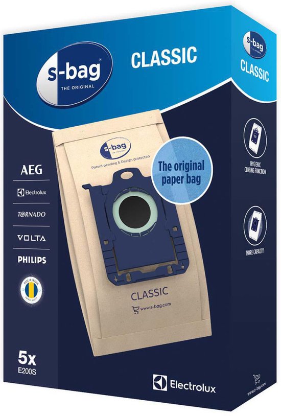 Electrolux S-Bag 9001684621 - Stofzuigerzak E200S - afbeelding 3