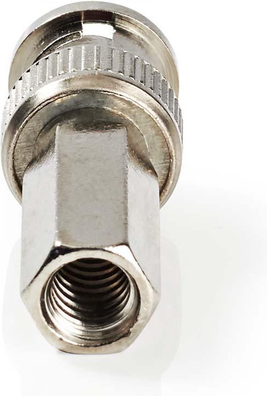 BNC-connector | Mannelijk | Voor 5,0mm-coaxkabels | 25 stuks | Metaal - afbeelding 11