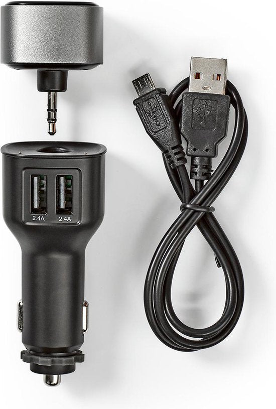 Nedis Bluetooth Multi-Adapter - Output: 1x 3,5 mm - SBC - 7 uur - Ingebouwde microfoon - Volumebediening - Automatische uitschakelfunctie - Grijs / Zwart - afbeelding 8