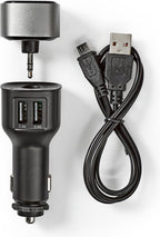 Nedis Bluetooth Multi-Adapter - Output: 1x 3,5 mm - SBC - 7 uur - Ingebouwde microfoon - Volumebediening - Automatische uitschakelfunctie - Grijs / Zwart - afbeelding 8