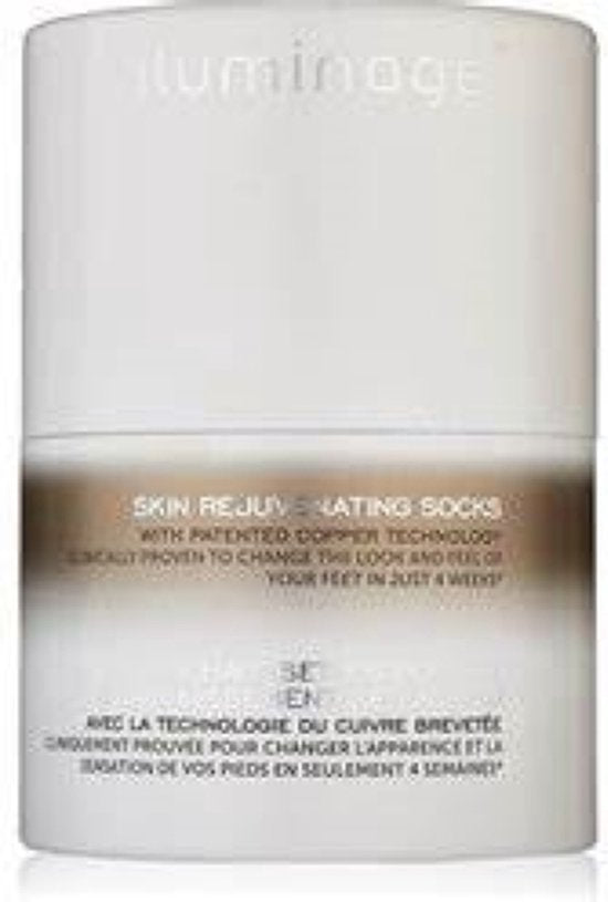 Iluminage - Skin rejuvenating sock - Huidverjongende sokken met anti-aging kopertechnologie - Maat M/ L - afbeelding 3