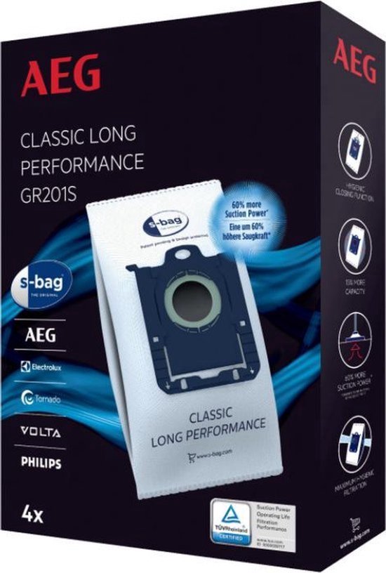 Electrolux S-Bag 9001684621 - Stofzuigerzak E200S - afbeelding 4