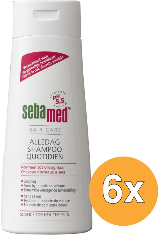 Sebamed Alledag Shampoo - 200 ml 6 pack - afbeelding 7
