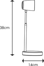 Home Sweet Home - Moderne Led Bureaulamp Elbo - verstelbare LED Leeslamp met schakelaar - Wit - 14/14/38cm - 4W 3000K 530lm dimbaar - geschikt voor - afbeelding 5