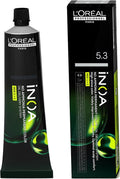 Permanente Kleur L'Oreal Professionnel Paris Inoa Color Nº 5.3 Licht Goudbruin (60 g) - afbeelding 1