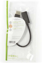 Nedis DisplayPort-Kabel - DisplayPort Male - HDMI Output - 1080p - Vernikkeld - 0.20 m - Rond - PVC - Zwart - Envelop - afbeelding 3