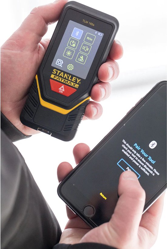 STANLEY Laserafstandsmeter TLM 165 - 50M - STHT1-77139 - afbeelding 8