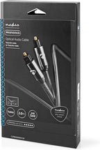 Nedis Digitale Audiokabel | TosLink Male - TosLink Male | Gun Metal Grey | Gevlochten Kabel - afbeelding 14
