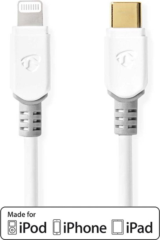 Nedis 8-Pins - USB-C wit - afbeelding 10
