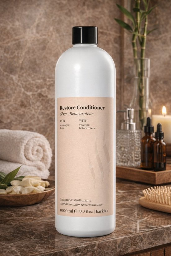 Conditioner Farmavita Back Bar Nº/07 Beschadigd Haar (1000 ml) - afbeelding 2
