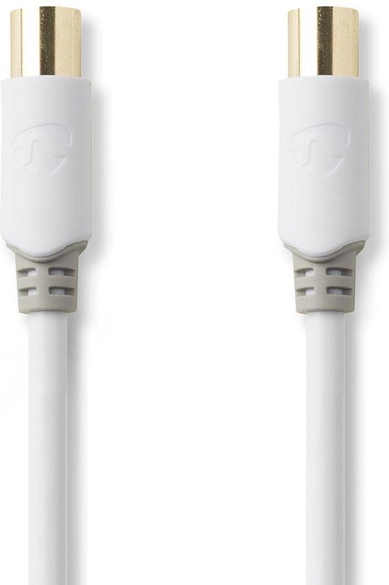 Coaxkabel 100 dB | IEC (coax) male - IEC (coax) male | 5,0 m | Wit - afbeelding 14