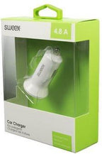 Sweex CH-012WH Autolader 2-uitgangen 4.8 A 2x Usb Wit - afbeelding 5