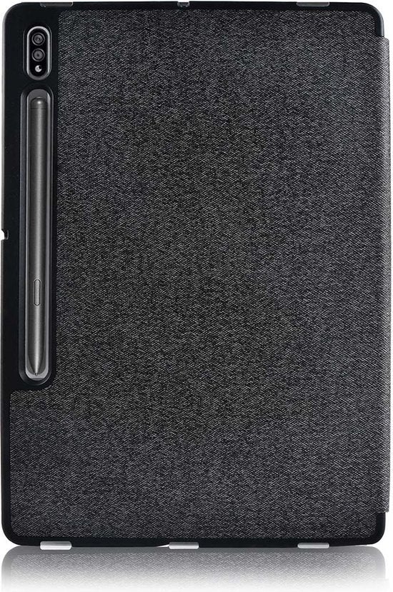 Nedis Tablet Folio Case - Galaxy Tab S7+ - Auto-wake-functie - Grijs / Zwart - Polycarbonate / TPU - afbeelding 4
