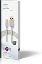 Nedis USB-C naar USB-A kabel - USB3.0 - tot / aluminium - meter - afbeelding 25