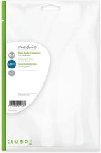 Nedis 6,35 mm Audioconnector - Recht - Female - Vernikkeld - Soldeer - Diameter kabelinvoer: 6.0 mm - Polyvinylchloride (PVC) - Zwart - Polybag - 25 Stuks - afbeelding 7