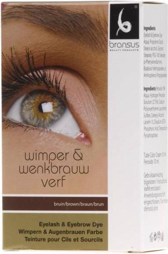 Wimper / Wenkbrauwverf - Brown/Black - afbeelding 1