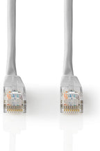Nedis CAT5e-Kabel - U/UTP - RJ45 Male - RJ45 Male - m - Rond - PVC - Label Grijs - 327515 — EAN 5412810327515