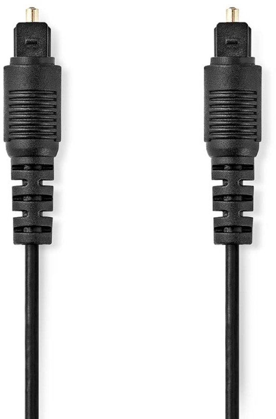Nedis Optische Audiokabel - TosLink Male - TosLink Male - m - Rond - PVC - Zwart - afbeelding 10