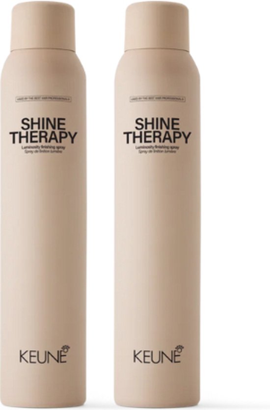 2 stuks - Keune - Shine Therapy - Luminosity Finishing Spray 200 ml - afbeelding 1