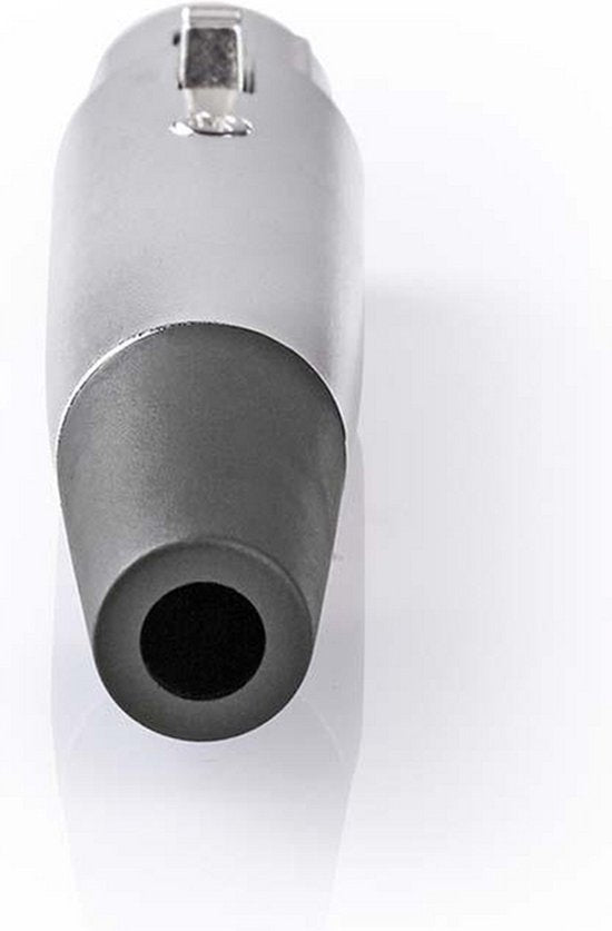 Nedis XLR-Connector - Recht - Female - Vernikkeld - Solderen - Diameter kabelinvoer: 7.0 mm - Metaal - Zilver - 25 Stuks - Polybag - afbeelding 4
