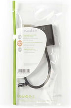Nedis DisplayPort-Adapter - DisplayPort Male - DVI-D 24+1-Pins Female - 1080p - Vernikkeld - Recht - 0.20 m - Rond - PVC - ABS - Zwart - Envelop - afbeelding 2
