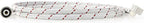 Nedis Nylon Toevoerslang - 3/4'' - 3/4'' - 10 Bar - 2.50 m - Toepassing: Schotel / Wasmachine - Nylon - Rood / Wit - afbeelding 1