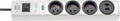 Stekkerdoos 3-Wegs 2 m Wit - Frans / 2x USB - afbeelding 1