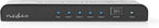 Nedis HDMI-Splitter - 4-Poorts poort(en) - HDMI Input - 4x HDMI Output - 4K@60Hz - 18 Gbps - Metaal - Antraciet - afbeelding 1