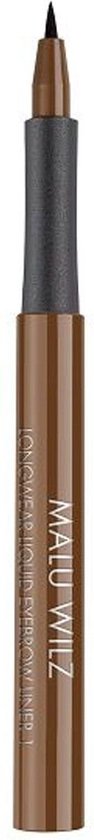 Malu Wilz Longwear Liquid Eyebrow Liner Nr.01 Pure Pecan - afbeelding 1