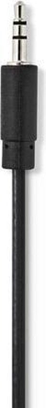 Nedis DIN-Audiokabel - DIN 5-Pins Male - 3,5 mm Male - Vernikkeld - 1.00 m - Rond - PVC - Zwart - Envelop - afbeelding 6