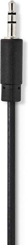 Nedis DIN-Audiokabel - DIN 5-Pins Male - 3,5 mm Male - Vernikkeld - 1.00 m - Rond - PVC - Zwart - Envelop - afbeelding 7
